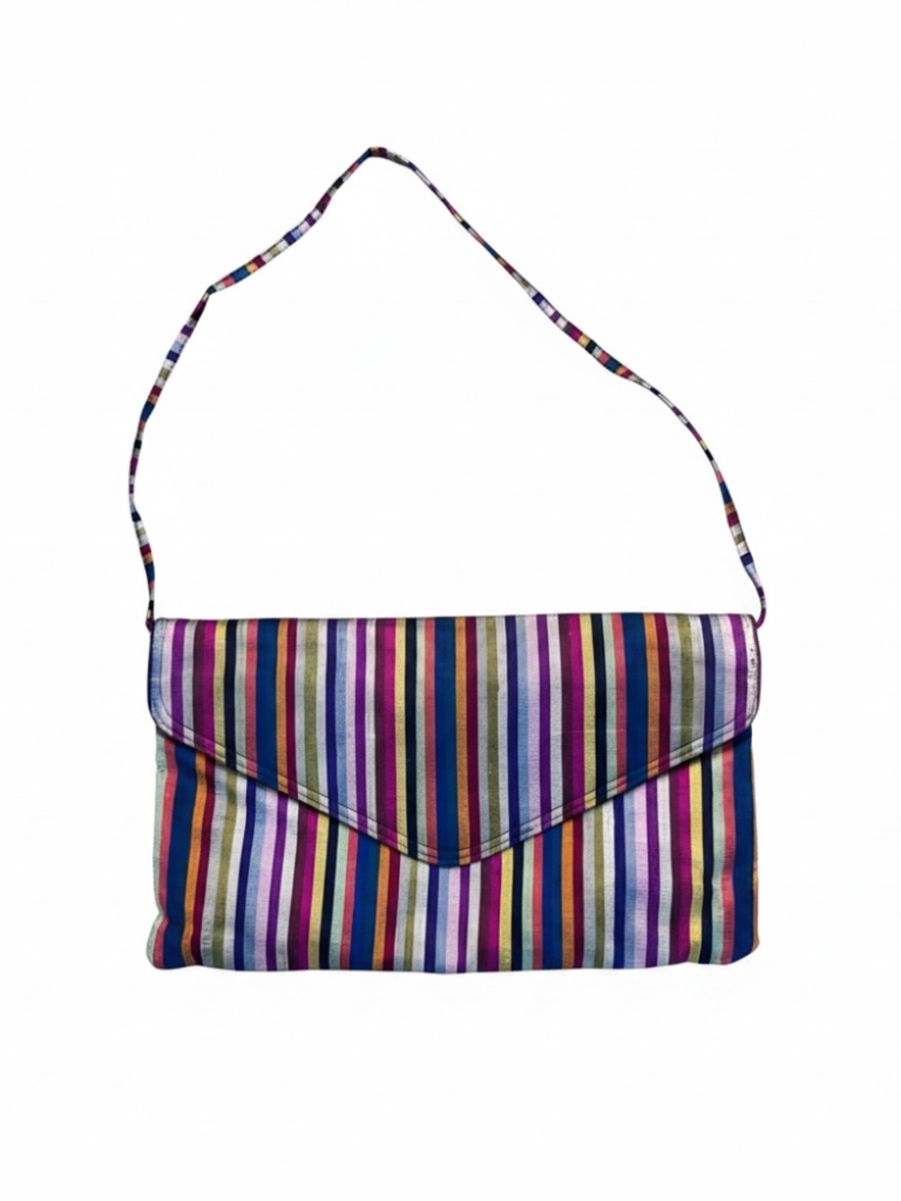 Vintage Silk Envelope Shoulder Bag/Clutch